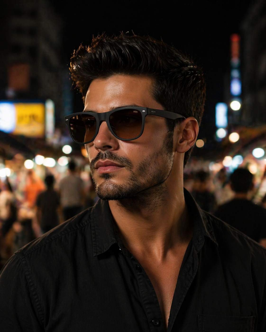 BATMAN WAYFARERS POLARISED-SUNGLASSES C3